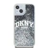 DKNY DKHCP15SLBNAEK iPhone 15 / 14 / 136.1 czarny/black hardcase Liquid Glitter Big Logo
